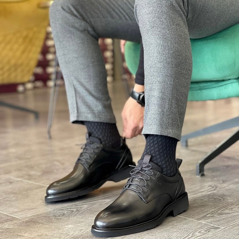 Men's business leather shoes