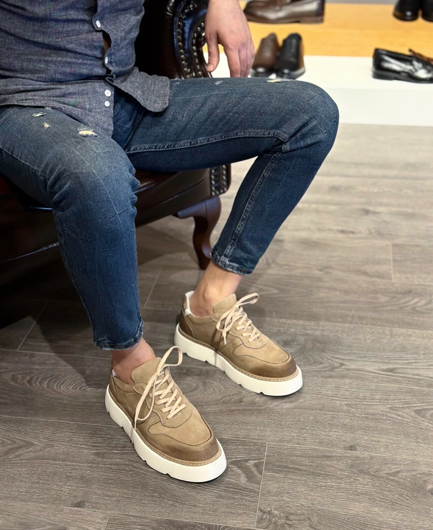 2025 New Comfortable Thick-soled Versatile Casual Shoes