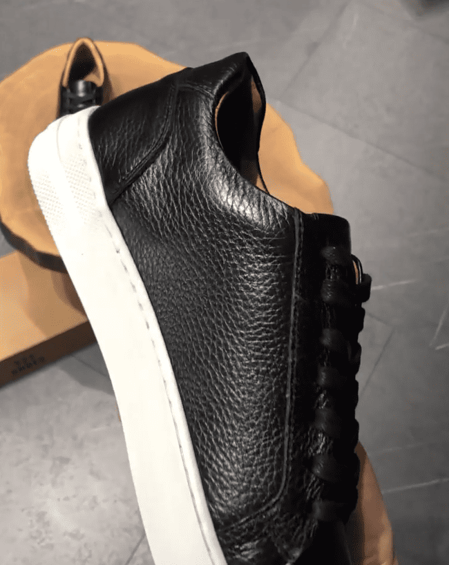 Men's Fashion Casual Leather Sneakers
