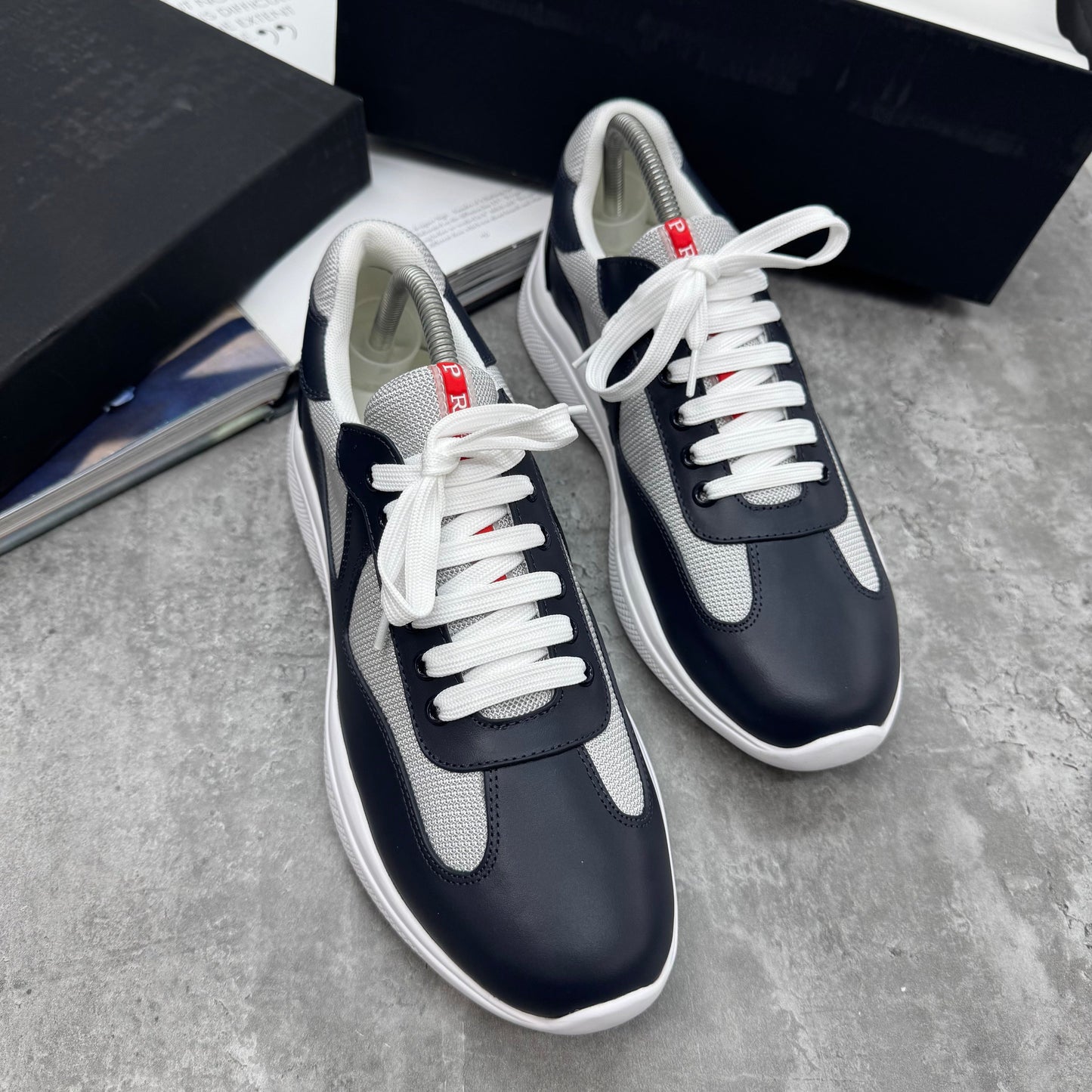 Italian luxury calfskin sneakers