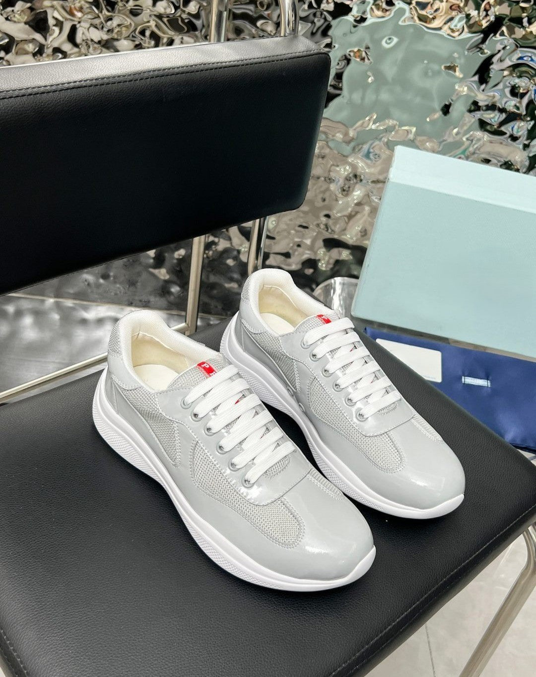 Italian luxury calfskin sneakers