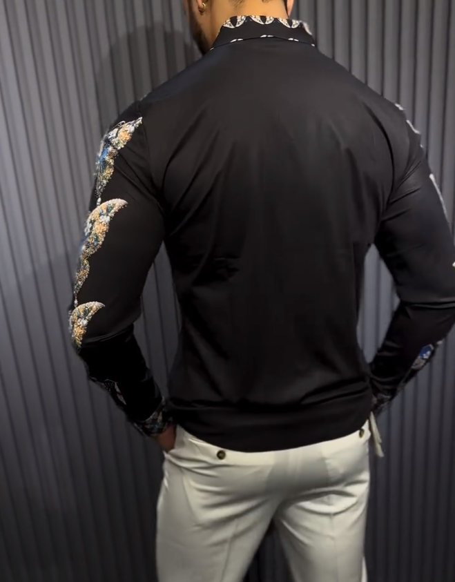 Gorgeous Blue Butterfly Shirt