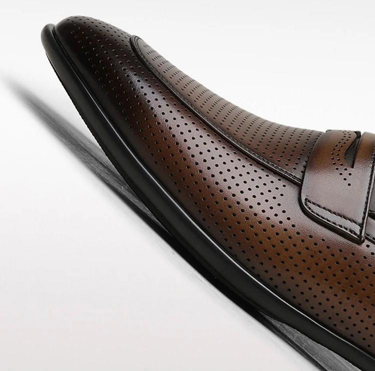 Men's comfortable leather shoes