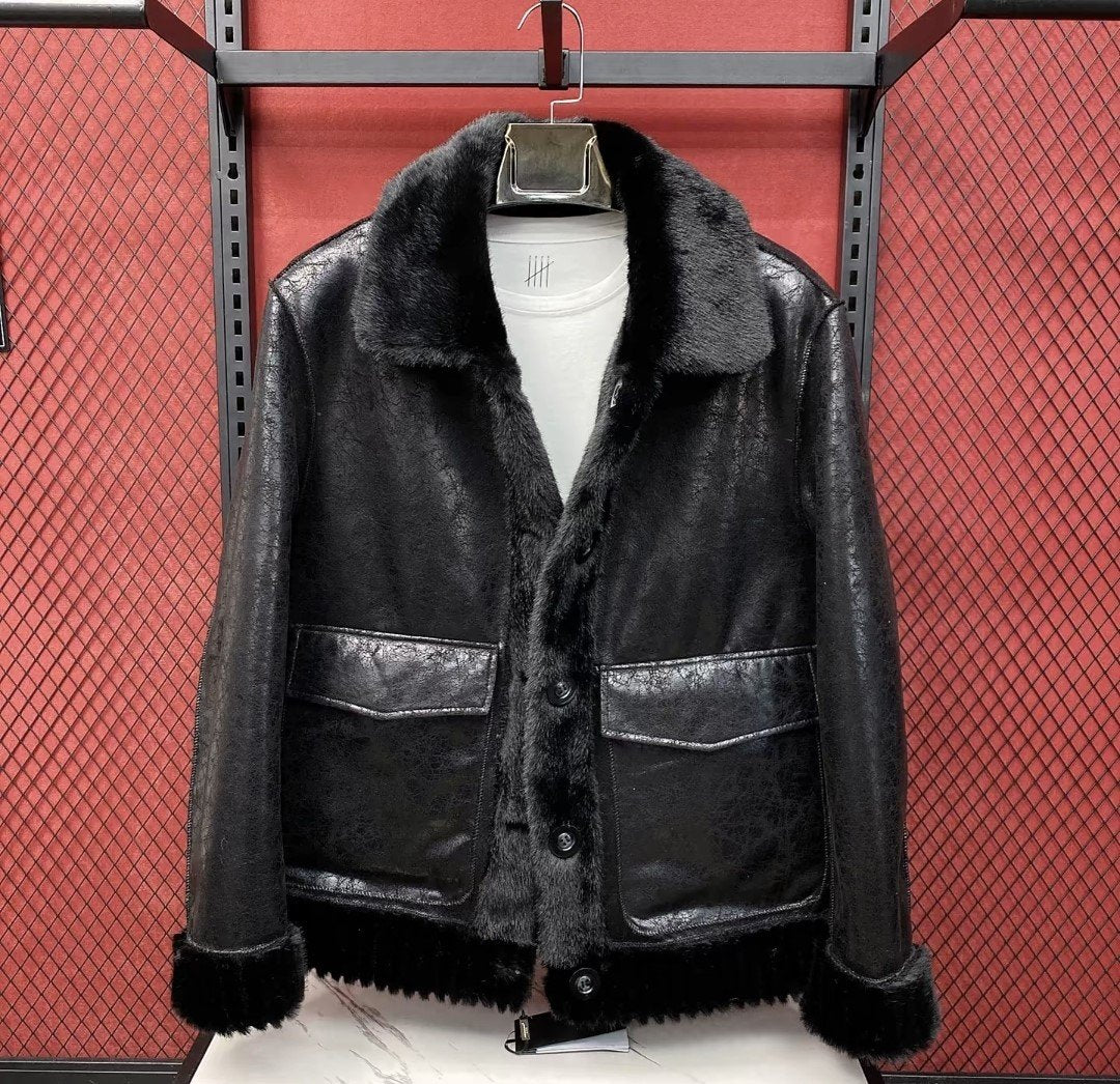 ⏰Limited Time Offer | Men's Mink Jacket