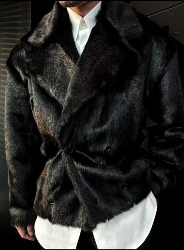 Men's new winter thickened coat