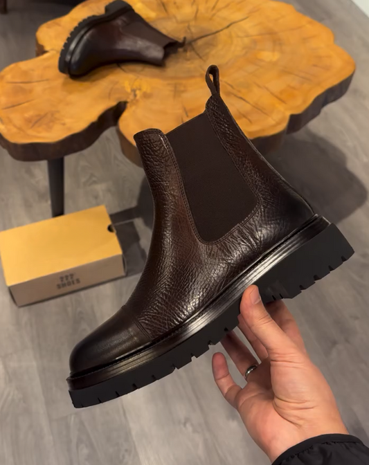 Men's Leather Chelsea Boots