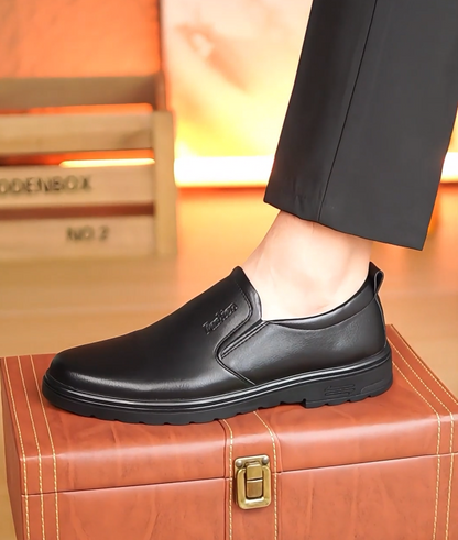 Men's Slip-On Leather Dress Shoes