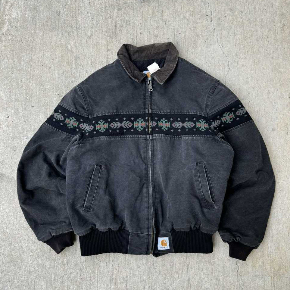Vintage Aztec Native Pattern Jacket