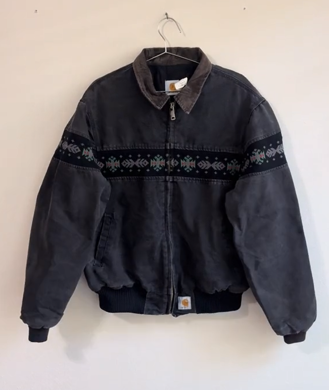 Vintage Aztec Native Pattern Jacket