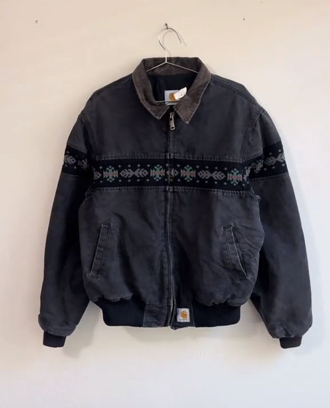 Vintage Aztec Native Pattern Jacket