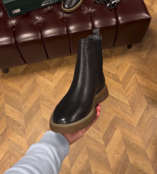 Calfskin Chelsea Boots