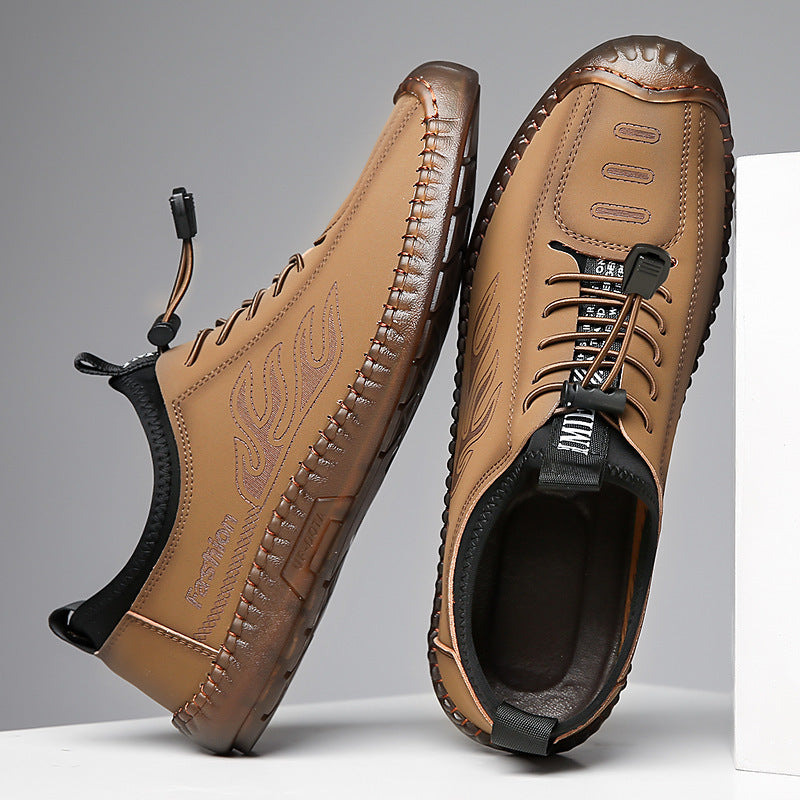 Casual And Comfortable Beef Tendon Soft-soled Men's Shoes