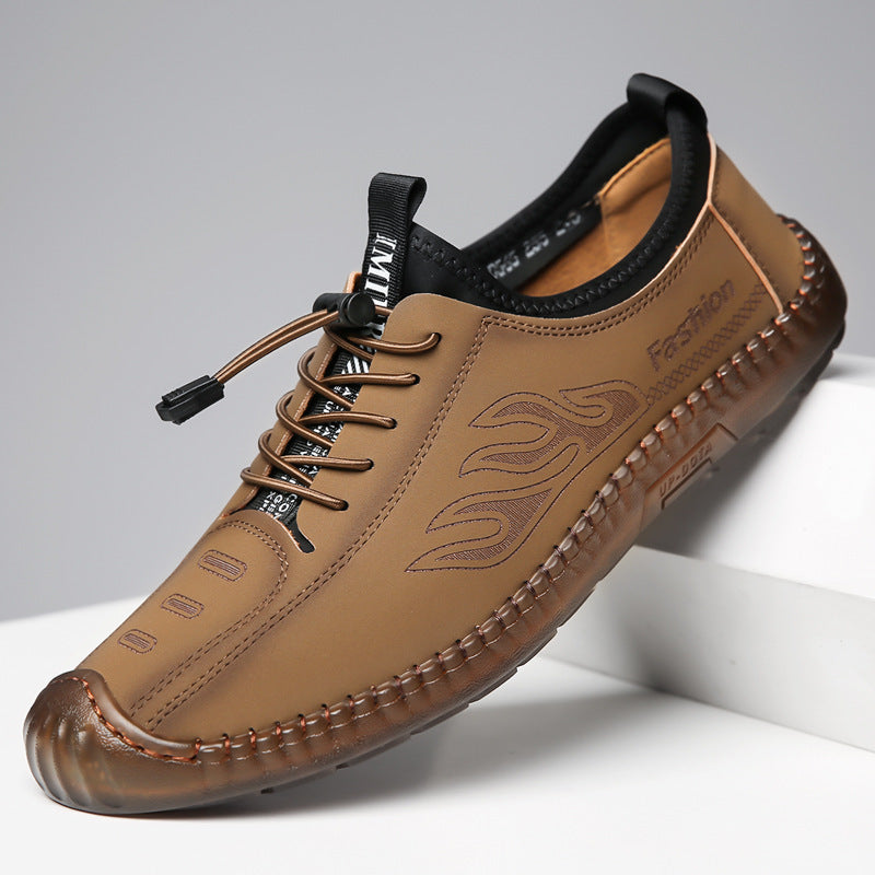Casual And Comfortable Beef Tendon Soft-soled Men's Shoes