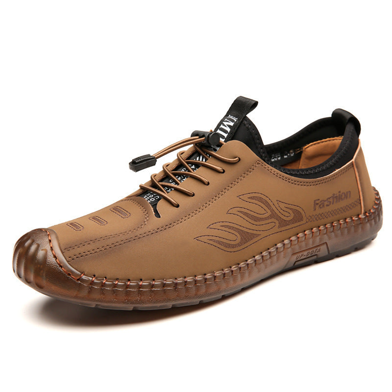 Casual And Comfortable Beef Tendon Soft-soled Men's Shoes