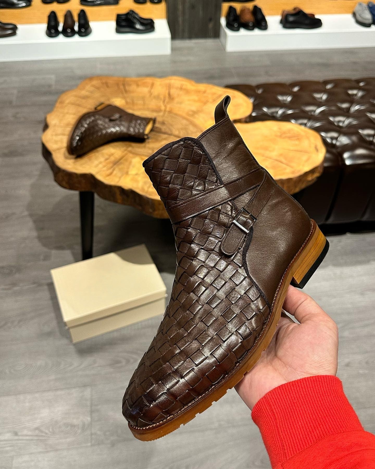 Original Hand Knitted Boots