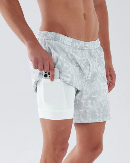 DripDoodle Short Lined Gym Shorts