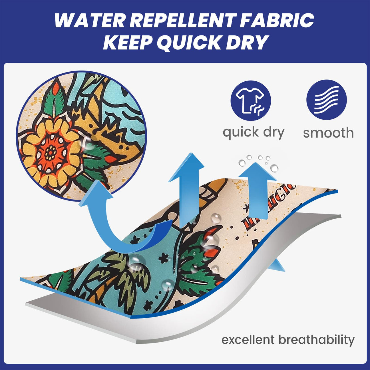 Swallow Homing Swim Trunks
