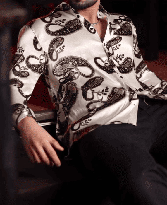 Silk Long sleeve shirt