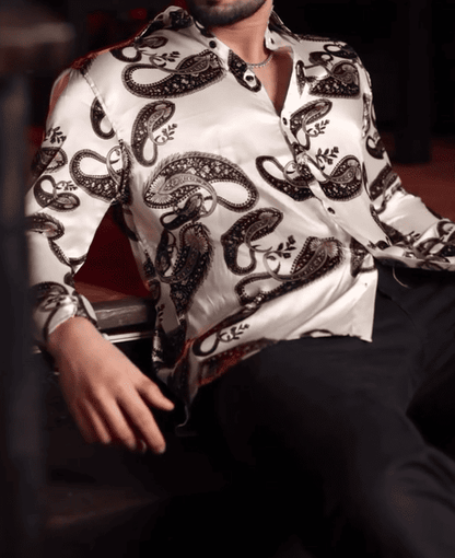 Silk Long sleeve shirt