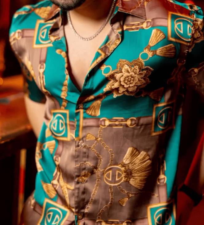 Silk Short sleeve shirt