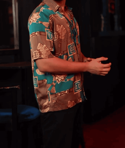 Silk Short sleeve shirt