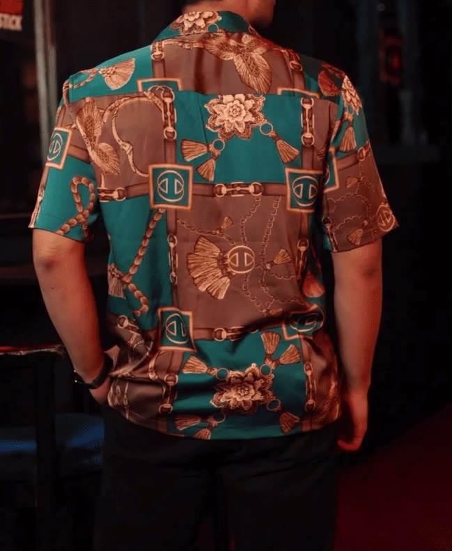Silk Short sleeve shirt