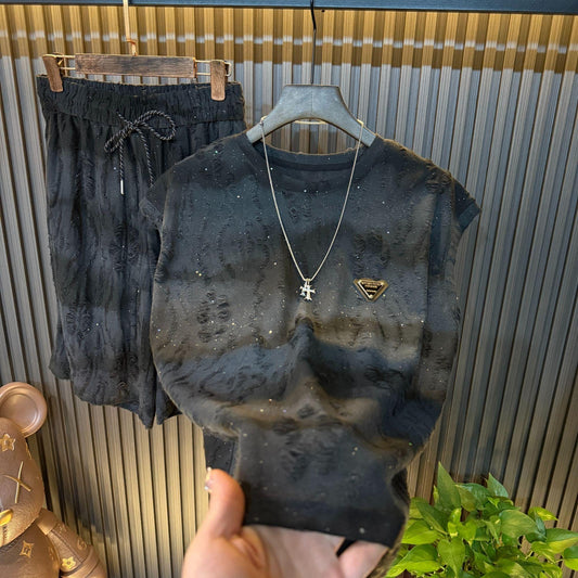 Summer versatile men's thin loose vest