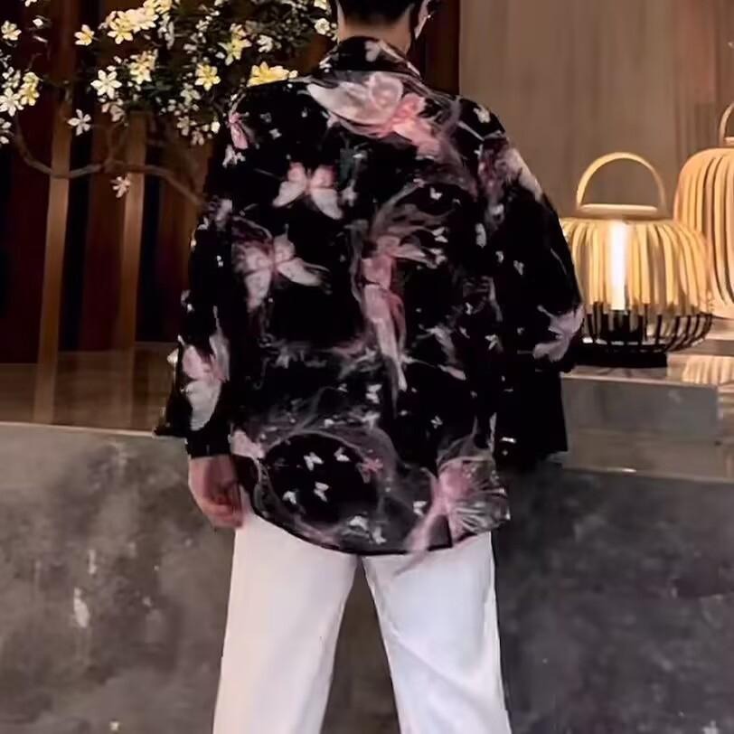 Colorful Butterfly Starlight Casual Shirt