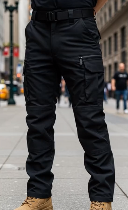 Durable Ripstop Polyester Men's Tactical Cargo Hiking Pants