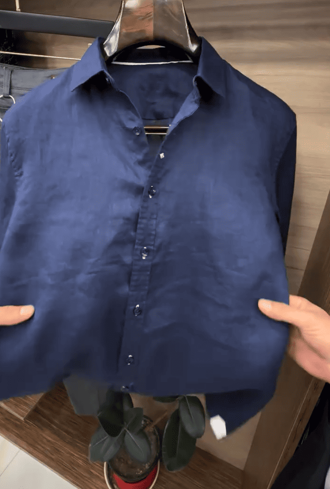 Men's Linen Casual Shirt