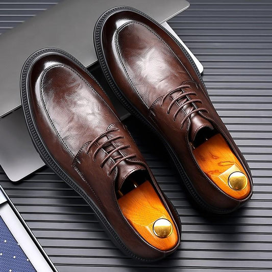 Men's casual leather shoes