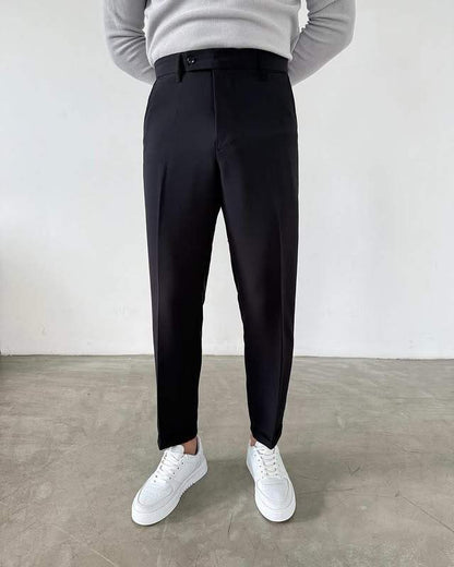 Men's Straight Suit Pants