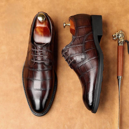 Men's business leather shoes