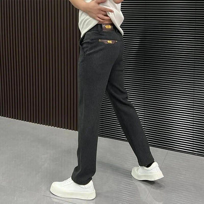 Fine knitting craftsmanship Simple soft trousers