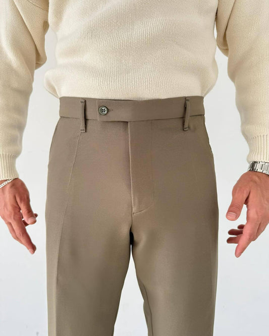 Men's Straight Suit Pants