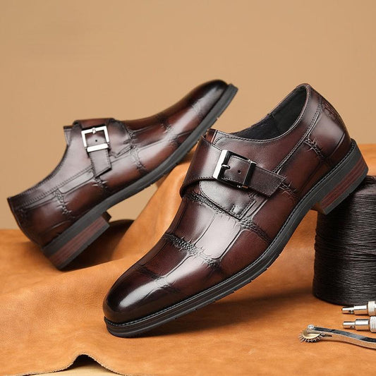 Men's formal business leather shoes