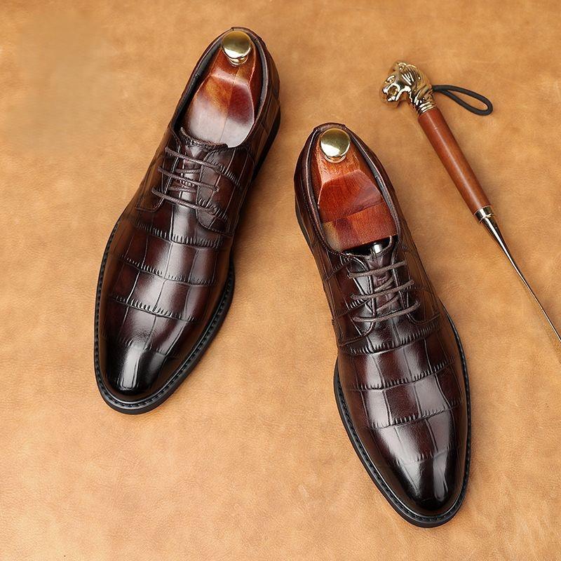 Men's business leather shoes