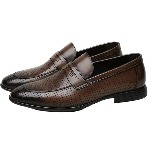 Men's comfortable leather shoes