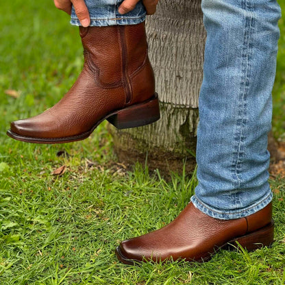 N1212 Original Handcrafted Deerskin Western Cowboy Boots