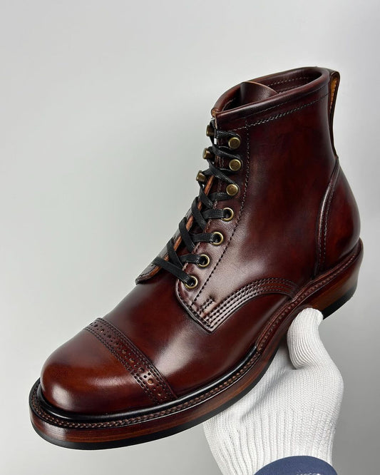 ✈Free shipping | Vintage genuine leather boots