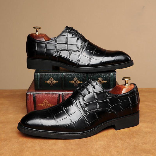 Men's business leather shoes