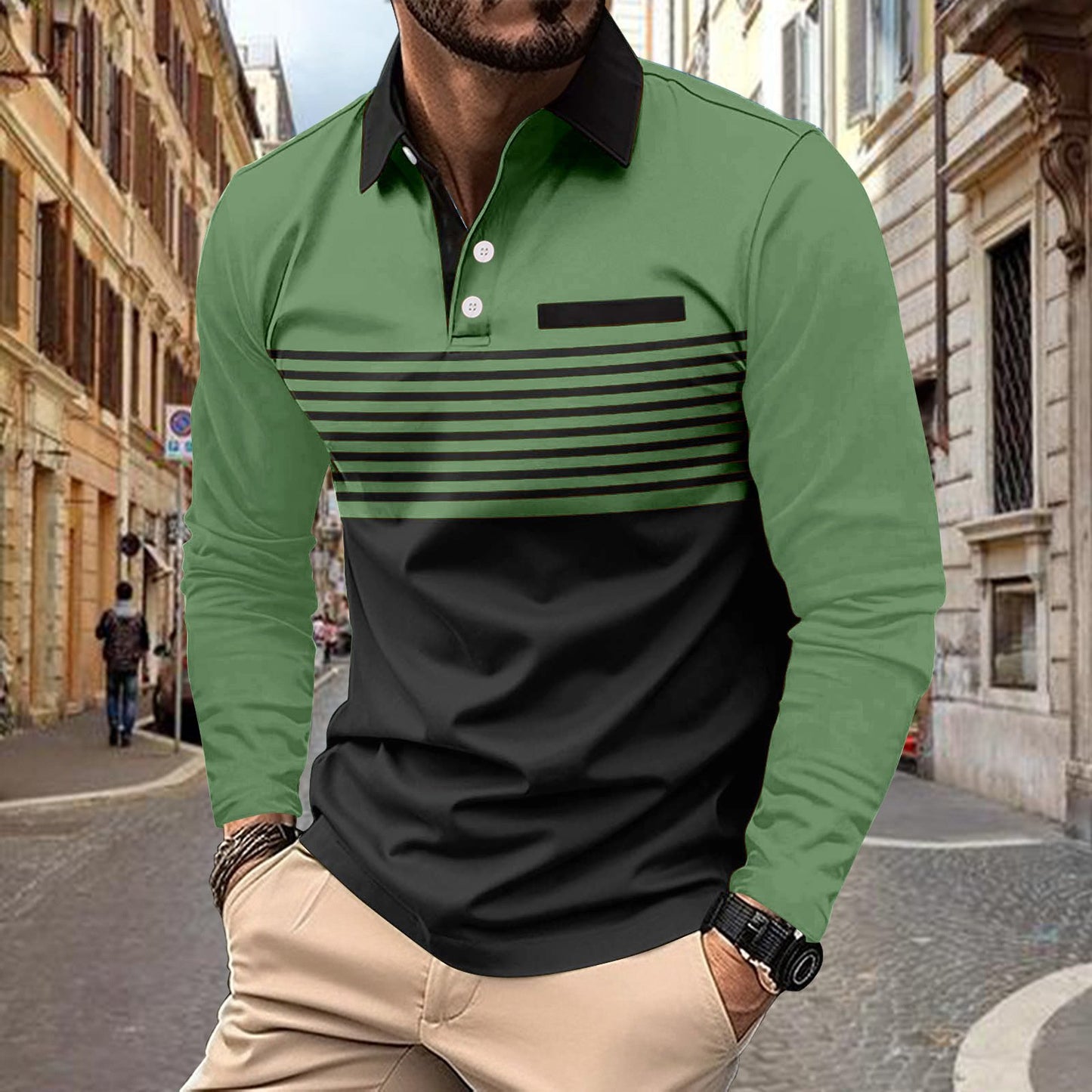 Polo Pocket Men's Sweatshirt