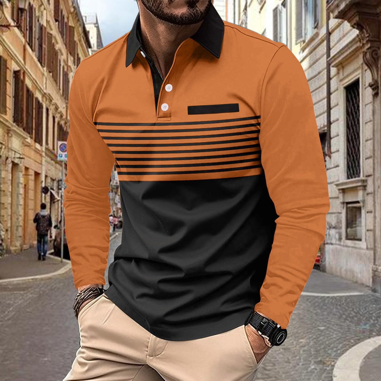 Polo Pocket Men's Sweatshirt