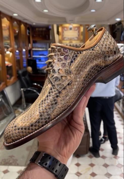 Python Runt Scaled Men's Shoes