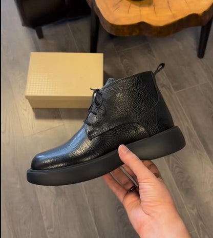 ✅High -quality Dedication✅New Rough Textured Leather Men's Boots