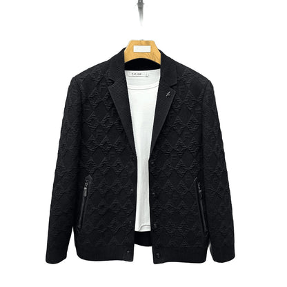 Men's Knitted Casual Suit